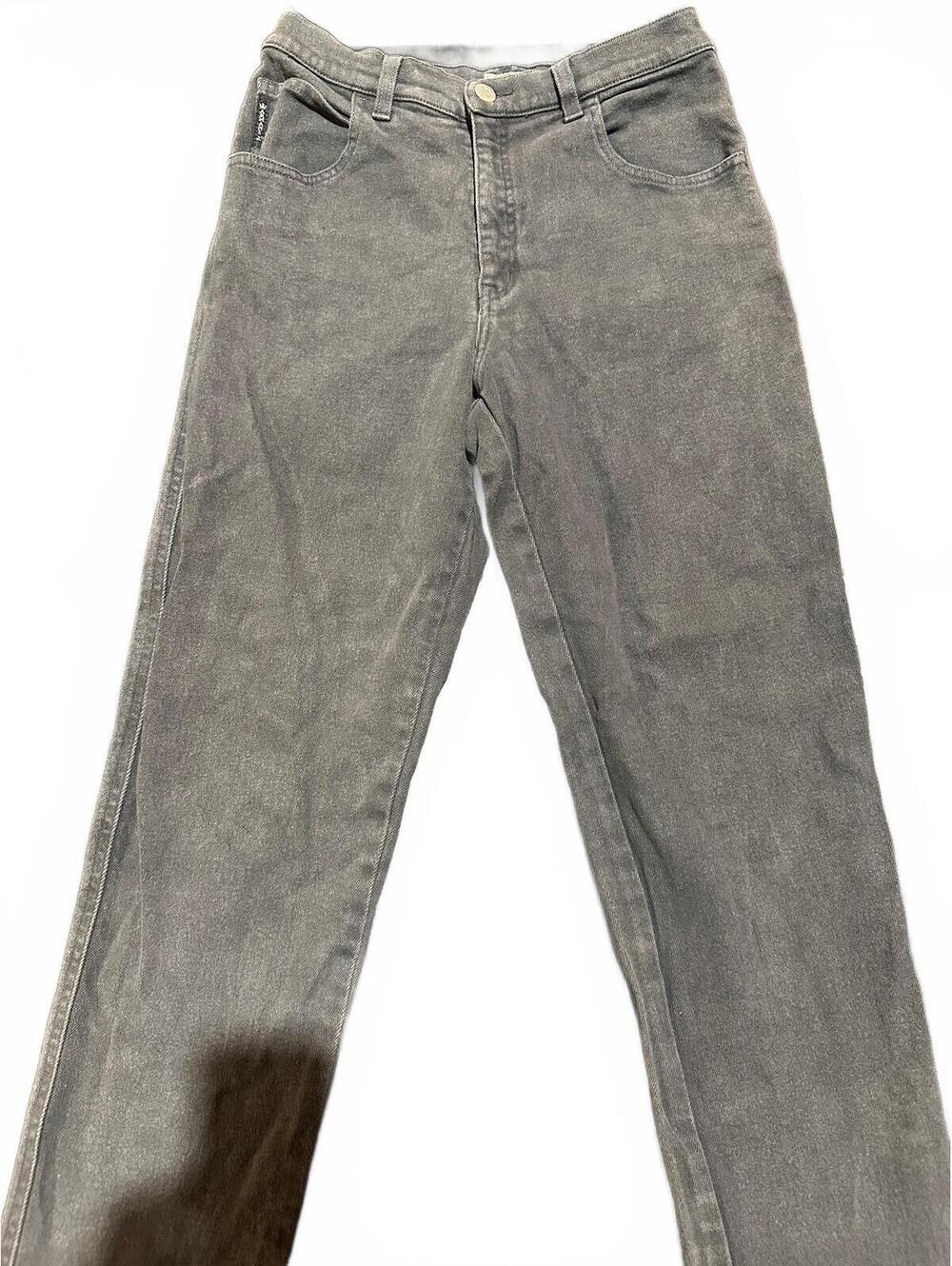Armani Jeans Gray Straight Leg Jeans Italy 27x28
